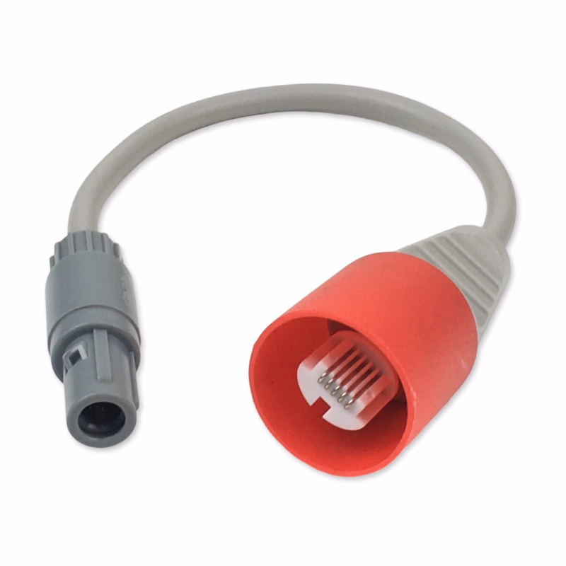 Compatible Hemodynamic Monitor Cable，0.1m (comparable to Edwards EVPMAC) for Edwards Lifesciences EV1000 SKU: COCA-EW03-01