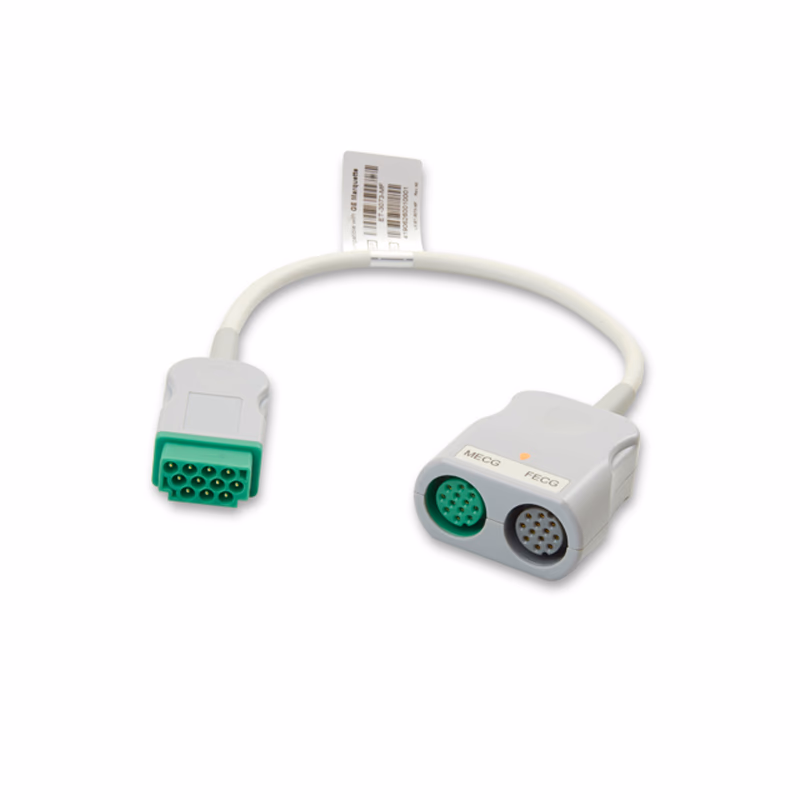 Compatible Fetal Maternal ECG Cables (comparable to GE Healthcare 1442AAO) 3 lead SKU: ET-3073-MF