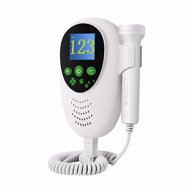 Original Pocket Baby Fetal Doppler Heartbeat Monitor, Built-in 2.5 MHz Probe USA - Mericonn FD400 Reusable, 1 Pc / Box SKU: FD400