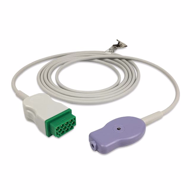 Compatible Fetal Leg Plate (DECG) Cable (2.5m) (comparable to GE Healthcare 1591AAO (Commonly searched as 1591AA0), Used with Qwik Connect Plus Spiral) SKU: FDELA-GE01-SGE