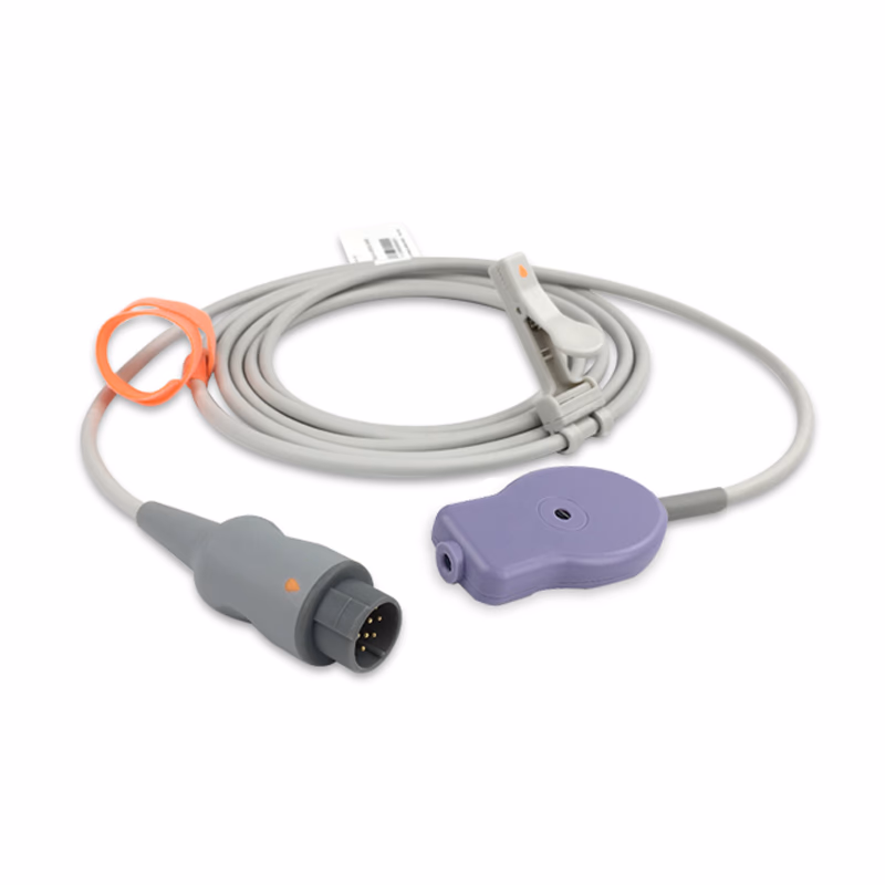 Compatible Fetal Leg Plate (DECG) Cable (2.5m) (comparable to GE Healthcare 1558AAO, Used with Qwik Connect Plus Spiral)  SKU: FDELA-GE02-SGE