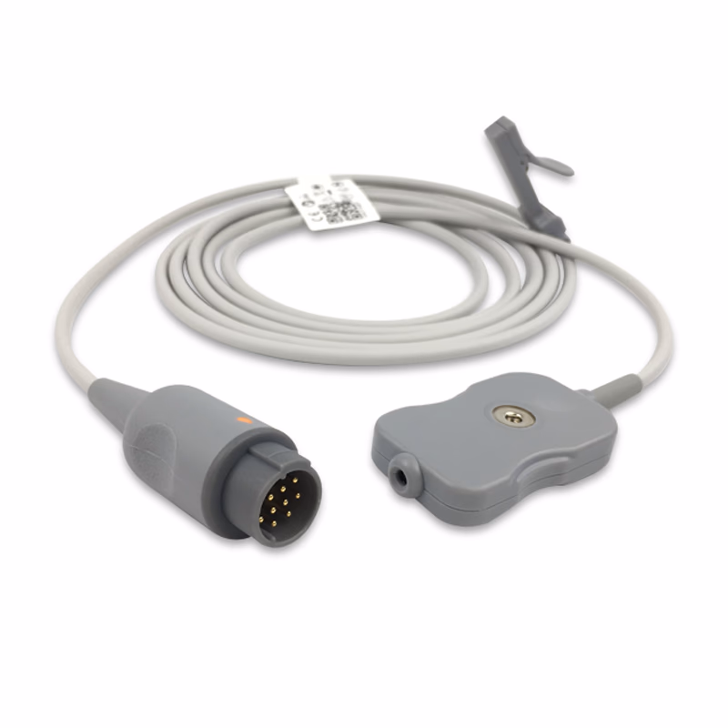 Compatible Fetal Leg Plate (DECG) Cable (2.5m) (for use with GE Healthcare, Used with Philips Spiral Electrodes)  SKU: FDELA-GE02-SPE