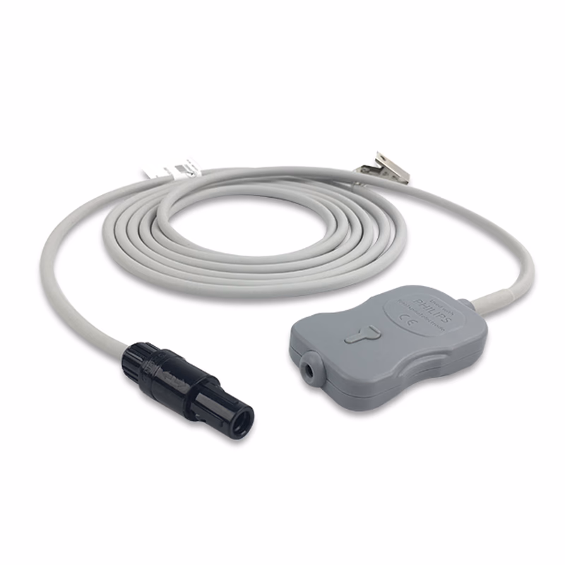 Compatible Fetal Leg Plate (DECG) Cable (2.5m) (comparable to Neoventa P1263-03024, Used with Philips Spiral Electrodes)  SKU: FDELA-NT01-SPE