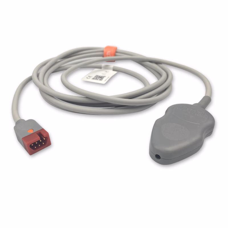 Compatible Fetal Leg Plate (DECG) Cable (2.5m) (comparable to Philips FCB308, Used with Kendall Spiral Electrodes)  SKU: FDELA-PH01-SKE