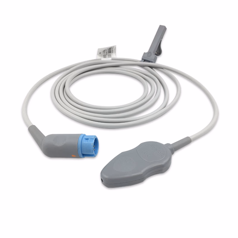 Compatible Fetal Leg Plate (DECG) Cable (2.5m) (comparable to Philips FCB100, Used with Kendall Spiral Electrodes)  SKU: FDELA-PH03-SKE