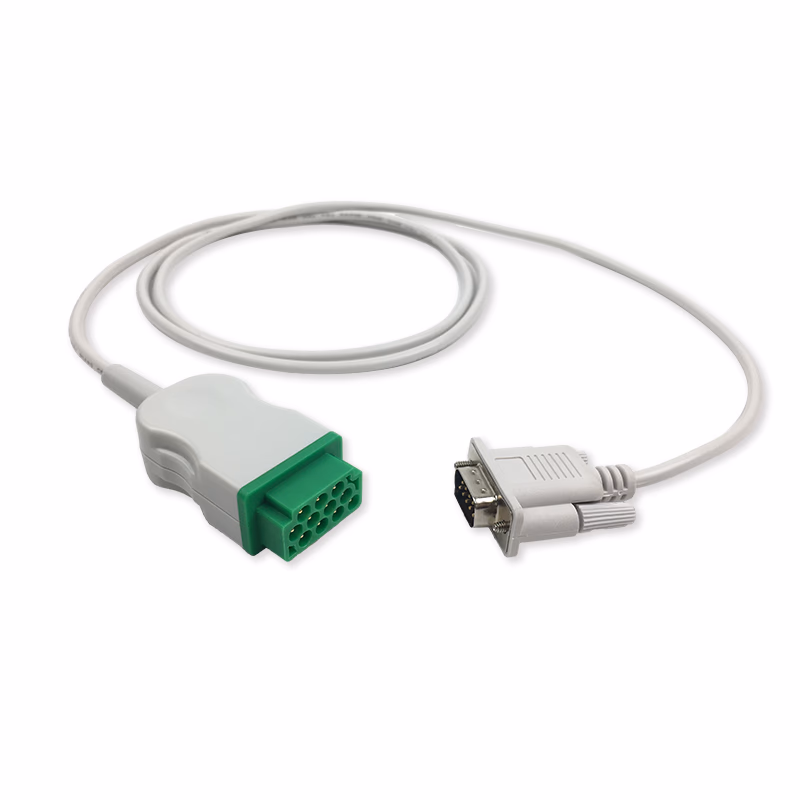 Compatible Fetal Monitor Interface Cables (comparable to Monica 105-PT-103) for  Monica Healthcare 105-PT-001 and 107-PT-001 SKU: IFC-GE02-15