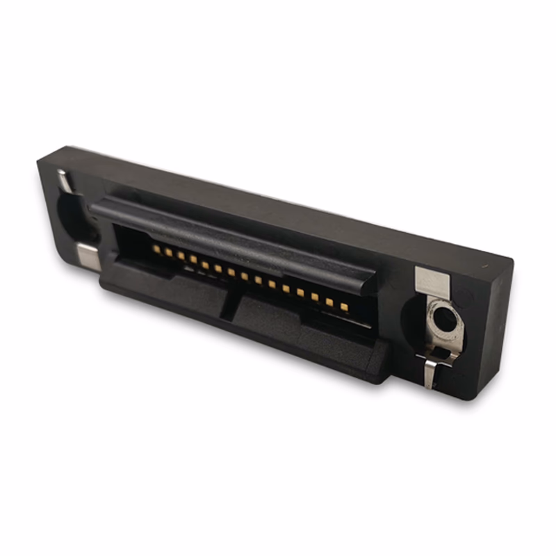 Compatible Left IUI Female Connector (comparable to BD 147078-100, for use with 8100/8015 & Alaris 8000/8015/8100/8110/8120/8200/8210/8220) 1 Pc/Box SKU: KLN-055-02