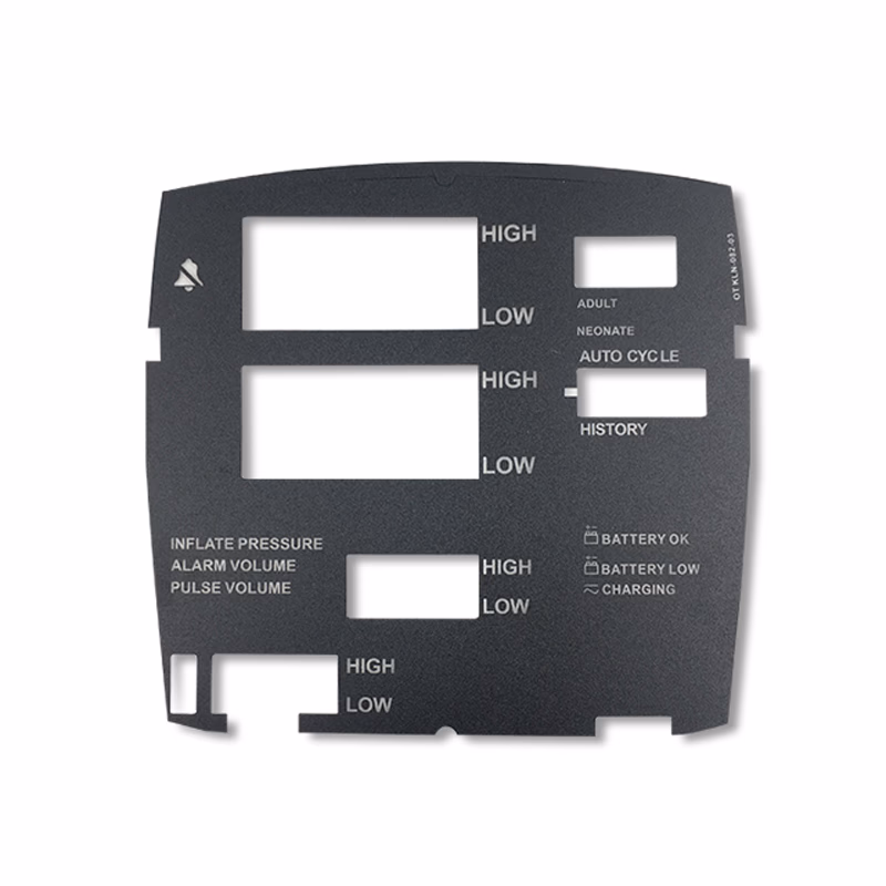 Compatible Fascia Label with English Texture SpO2+BP (comparable to GE Healthcare, used for V100) 1 pcs/bag SKU: KLN-082-03