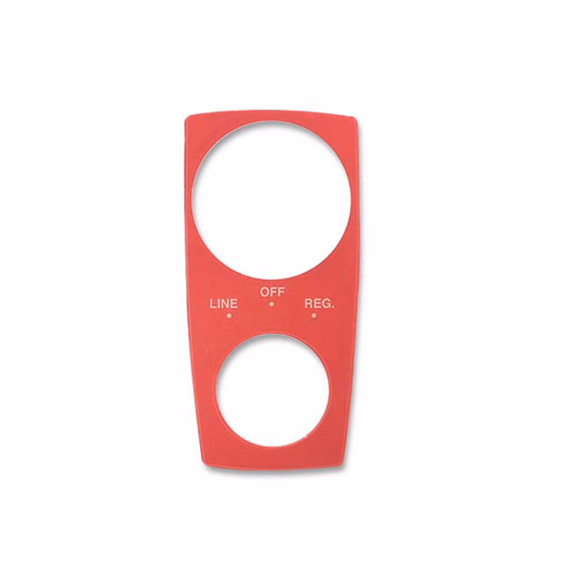 Compatible Clear Panel with Text (for use with Precision PM3100/PM3100D) 1 pcs/pcs SKU: KLN-101-02B