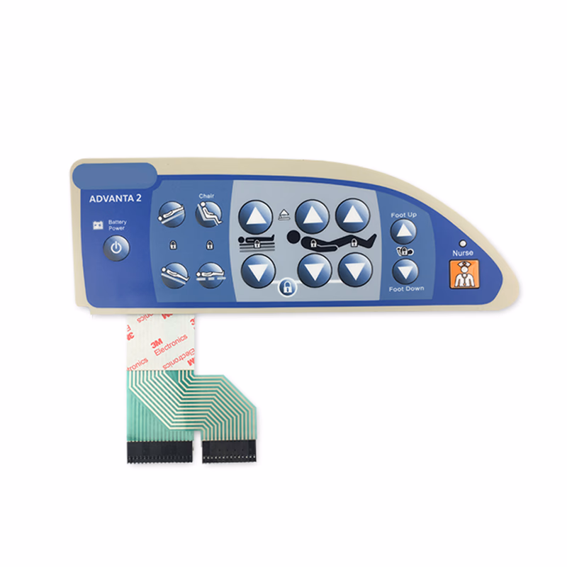 Compatible Caregiver Control Base FD RH (comparable to Hill-Rom 155460, used for Advant 2 Med Surg Bed) 1 pcs/bag SKU: KLN-104-01