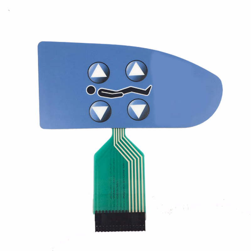 Compatible Patient Controls w/o NC, FD, LH (comparable to Hill-Rom 155971, used for Advanta 2 Med Surg Bed) 1 pcs / bag SKU: KLN-104-05