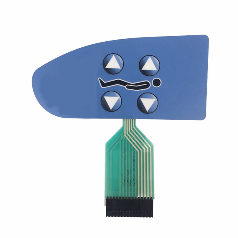 Compatible Patient Controls w/o NC, FD, RH (comparable to Hill-Rom 155972, used for Advanta 2 Med Surg Bed) 1 pcs / bag SKU: KLN-104-06