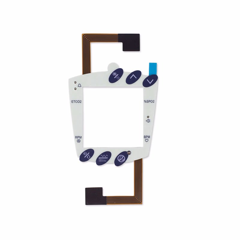 Compatible Membrane Switch (comparable to Smiths Medical, used for Medical BCI Capnocheck II 8400) 1 pcs / bag SKU: KLN-112-03