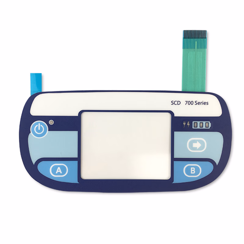 Compatible Membrane Switch Pane (comparable to Covidien1029095, used for  Kendall SCD 700) 1 pcs/bag SKU: KLN-114-02