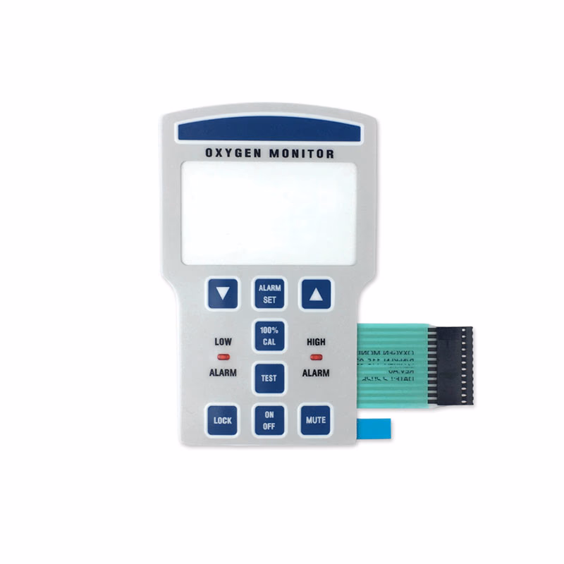 Compatible Membrane Switch (comparable to Hudson RCI, used for OXYGEN MONITOR 5800) 1 pcs / bag SKU: KLN-115-02