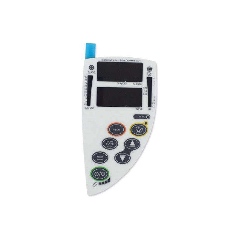 Compatible Membrane Switch with SpCO (comparable to Masimo, used for Rad-57 Signal Extraction Pulse CO-Oximeter) 1 / pcs SKU: KLN-122-04