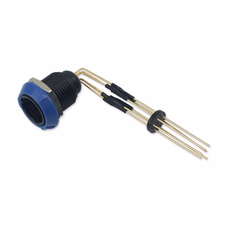 Compatible Lemo 6-pin socket (Temperature Probe) (comparable to Fisher & Paykel 342042118, for use with MR850) 1 pcs/box SKU: KTS-LP06-40B-B90