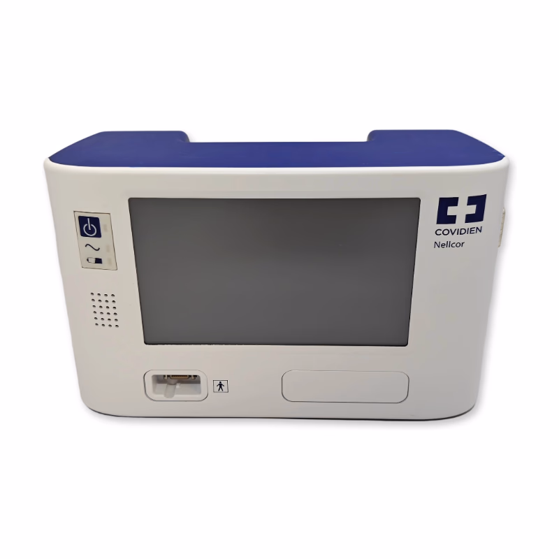 Refurbished Bedside Respiratory Patient Monitoring System - Nellcor PM1000N with respiration rate along with SpO2 and pulse rate. SKU: PM1000N-R