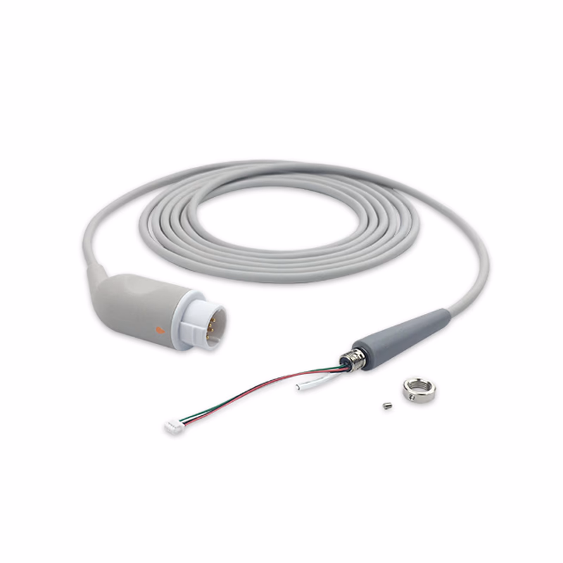 Compatible TOCO Cable Assembly with Screw & Knob, 3.0m  (comparable to GE Healthcare, used for 2264HAX/2264LAX ) 1 kit/bag SKU: SP-FTC-GE01