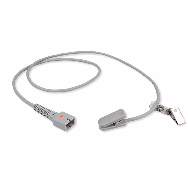 Compatible Vet Tongue Clip SpO2 Sensor 1.0m (Technology: Nellcor Oxismart)  SKU: SS-001-VET10