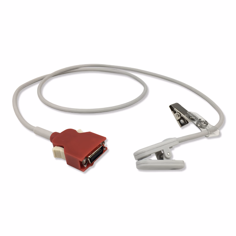 Compatible Vet Tongue Clip SpO2 Sensor 1.0m (Technology: Masimo)  SKU: SS-009RB-VET10