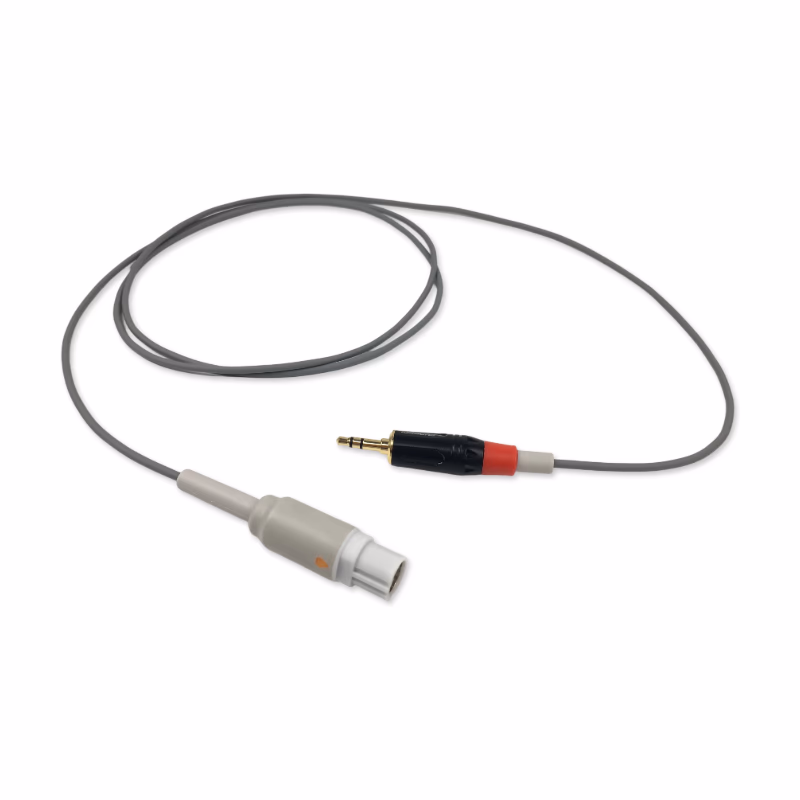 Compatible Simulator Temperature Adapter Cable, 1.5m (comparable to: Draeger, use with Pronk Technologies) Reusable, 1 Pc / Bag SKU: TA-DG-T15