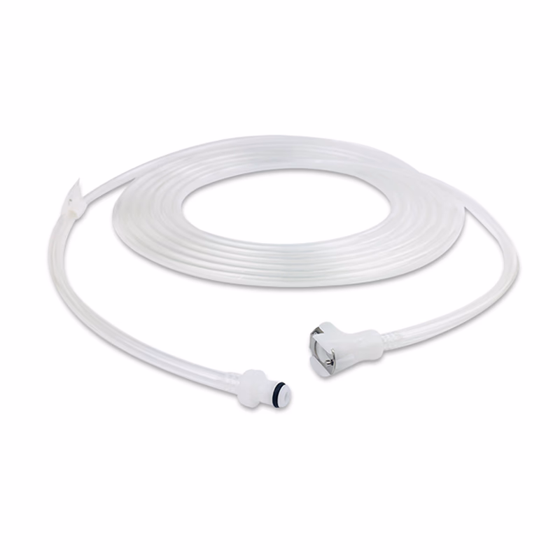 Tourniquet Hose Single Tube Clear with PLC Connector Straight Tubing,4.0m SKU: TH-CS40-48-12