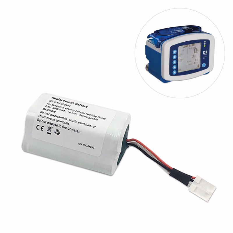 Compatible Ni-MH Battery, 4.8V, 3600mAh (comparable to Covidien 1054715) for Covidien Kangaroo ePump SKU: TNC-BA090