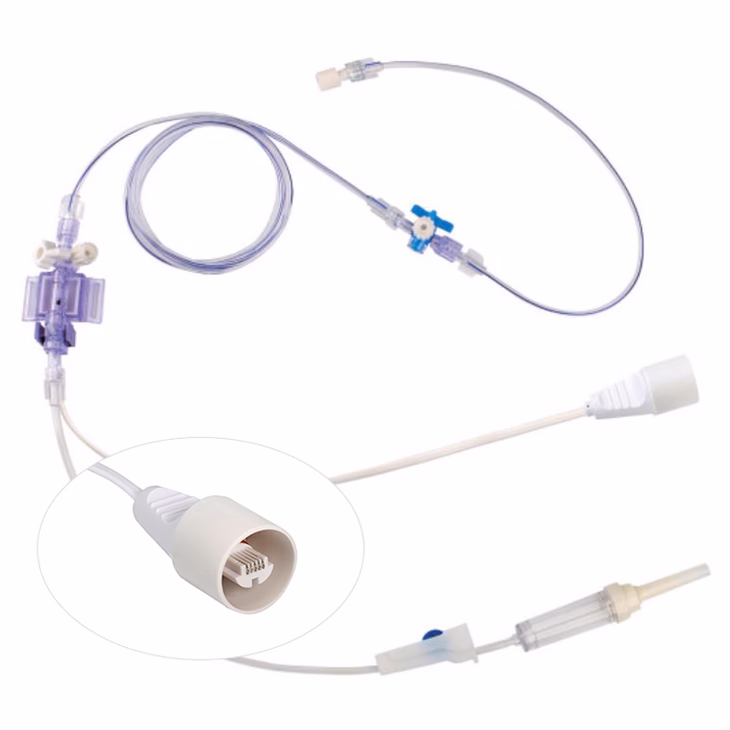 Compatible IBP Transducer (for use with Edwards) Disposable SKU: TNC-IBPT-EW