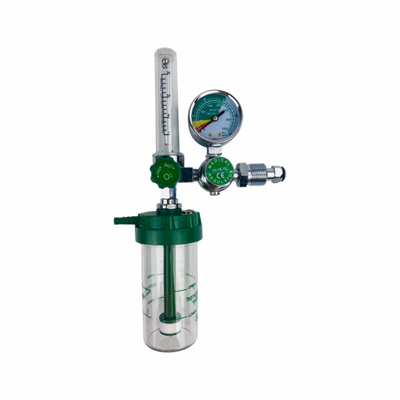 Oxygen Regulator used for Oxygen Cylinder, with G5 / 8 male inlet connection SKU: TNC-XX-OR001
