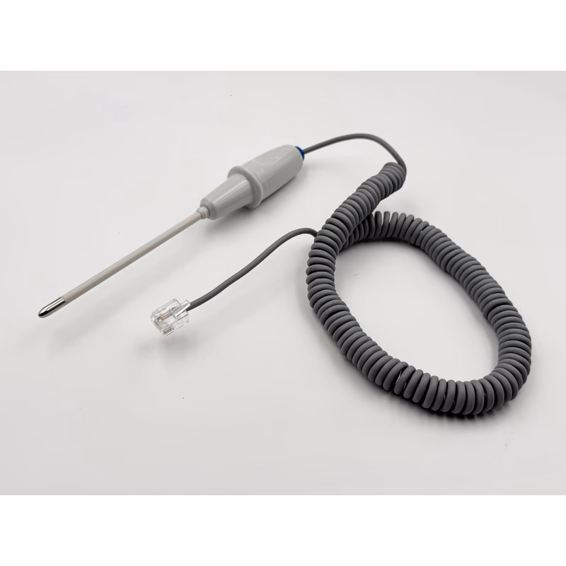 Compatible Turbo Temperature Probes, Oral/Axillary (Blue), 2.7m (comparable to: Alaris 2887B) Reusable SKU: TSQ-AR01-OB