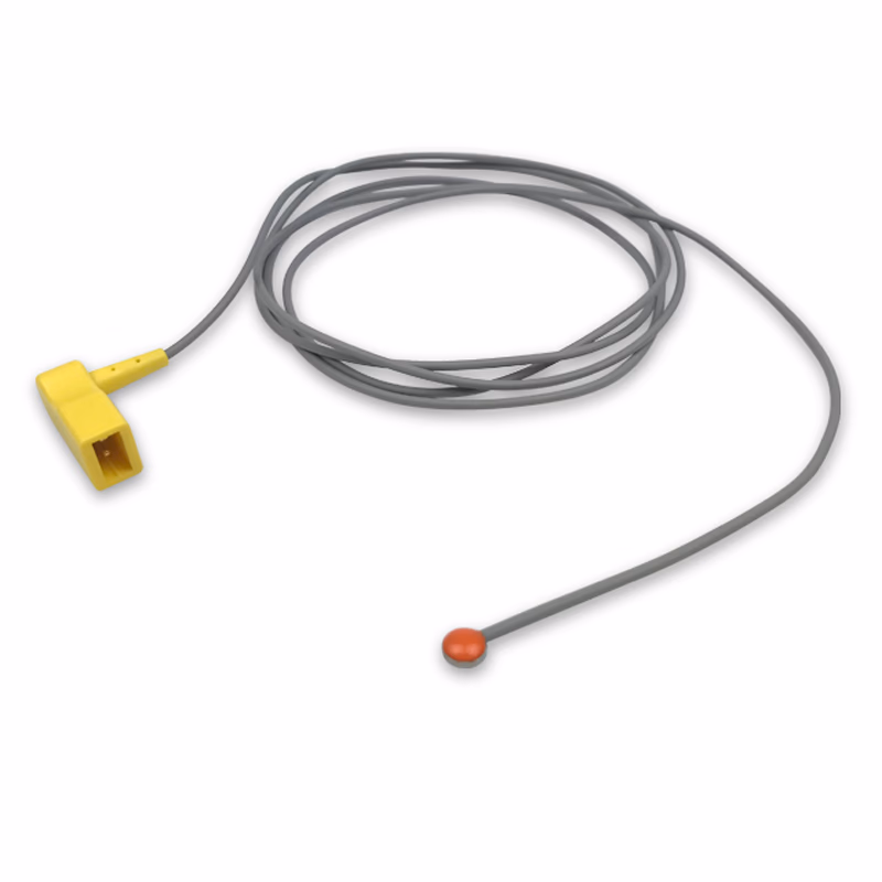 Compatible Pediatric/Neonate Skin Surface Temperature Probe 1.5m (comparable to Draeger MX11000(Reusable)) Reusable, 6.0mm Probe Disc SKU: TS-DGB-PS15