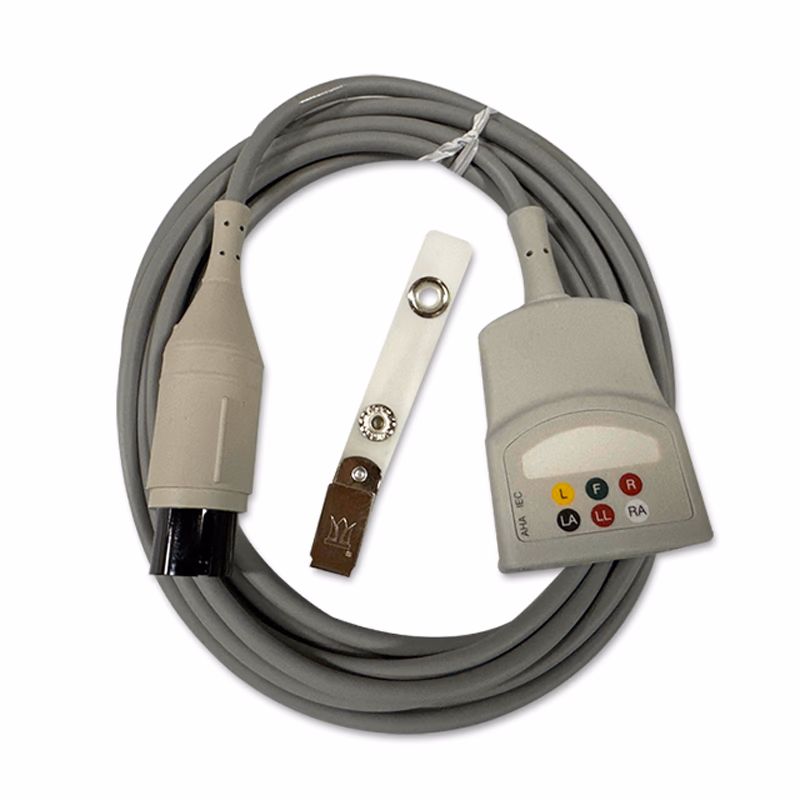 New Original 3-Lead ECG Wires, Shielded - Smiths Medical V3110TL ECG WIRES 3-LEAD SHIELDED SKU: V3110TL