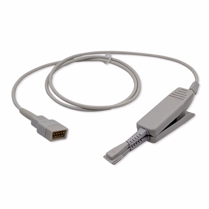 Compatible Big animal tongue clip Spo2 sensor,1.2m （technology： Nonin）  SKU: VS300-1014