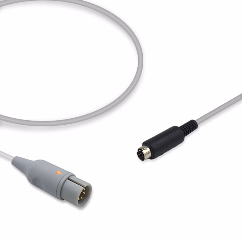 Compatible Simulator IBP Adapter Cable, 1.5m (comparable to: AAMI 6P, use with Contec Technologies) Reusable, 1 Pc / Bag SKU: IBP-AM01-MD15