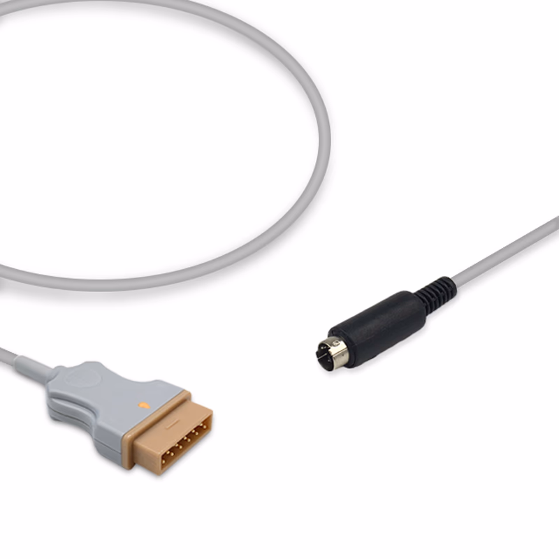 Compatible Simulator Temperature Adapter Cable, 1.5m (comparable to: GE Marquette, use with Contec Technologies) Reusable, 1 Pc / Bag SKU: TA-MQ-MD15
