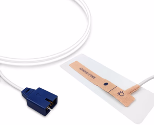 Compatible Adult/Neonate Non-woven Adhesive SpO2 Sensor 0.9m (comparable to Nellcor MAX-N, Technology: OxiMax) undefined SKU: SSD-001XC-W09AN